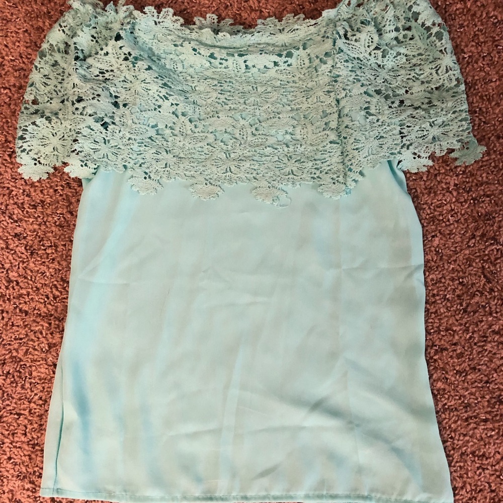 Lacey off the shoulder top